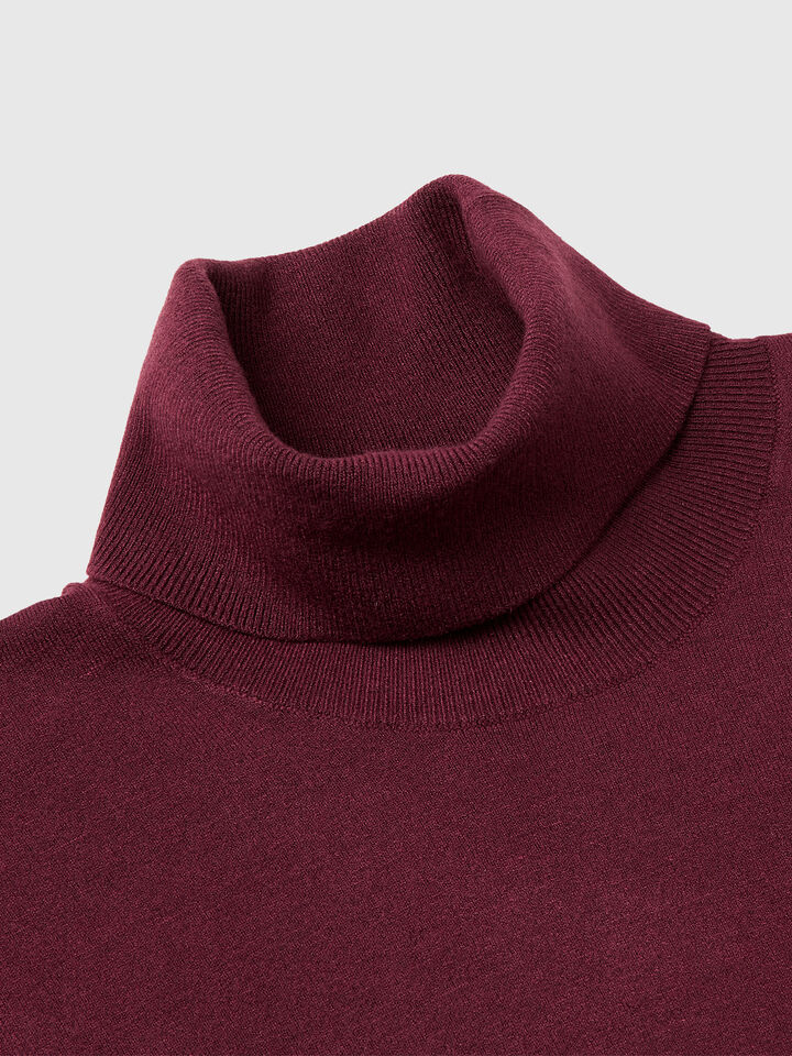 TURTLE NECK SWEATER Men image number 7